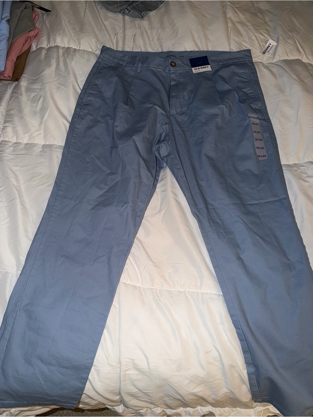 Old Navy Men’s Light Blue Chino Pants